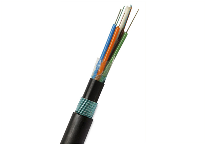 Outdoor Multi Loose-Tube Steel Armored Jelly-Filled Double-Jacket Optical Fiber Cables